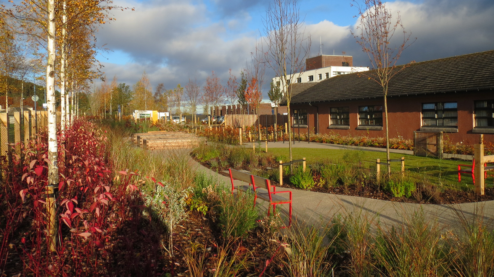 Newcraigs Hospital Dementia Garden